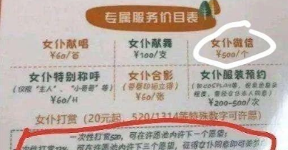 上海女仆公馆价格表 女仆打赏说不定就是特殊服务？